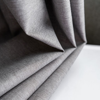 Herringbone Grey 100% Blackout Curtain 9