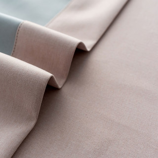 Herringbone Blush Pink 100% Blackout Curtain Drapes 15