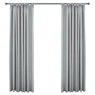 Cotton Club Light Grey Curtain 3