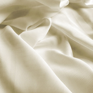 Grace Textured Cream Heavy Voile Curtain