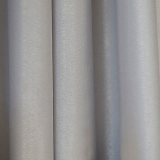 Satiny Touch Ash Gray Sheer Curtain 4